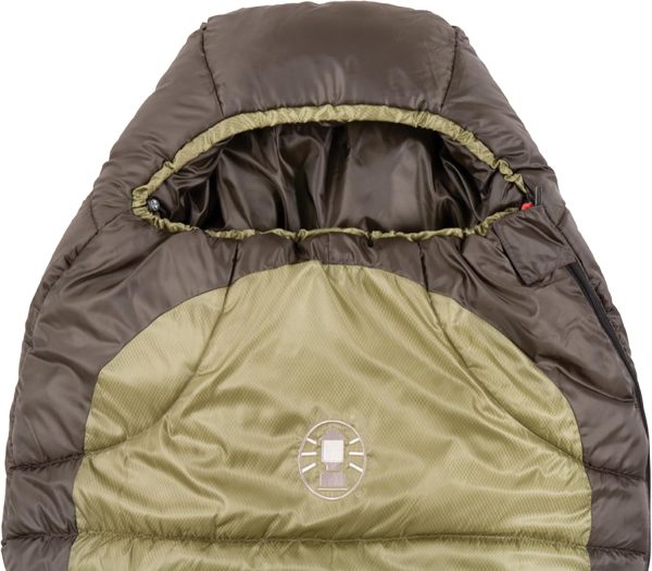 Coleman North Rim 0°F Big & Tall Sleeping Bag, Cold-Weather Mummy Sleeping Bag for Adults, No-Snag Zipper with Adjustable Hood for Warmth & Ventilation - Image 2