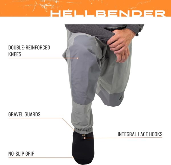 FROGG TOGGS Hellbender Breathable Stockingfoot Fishing Chest Wader - Image 4