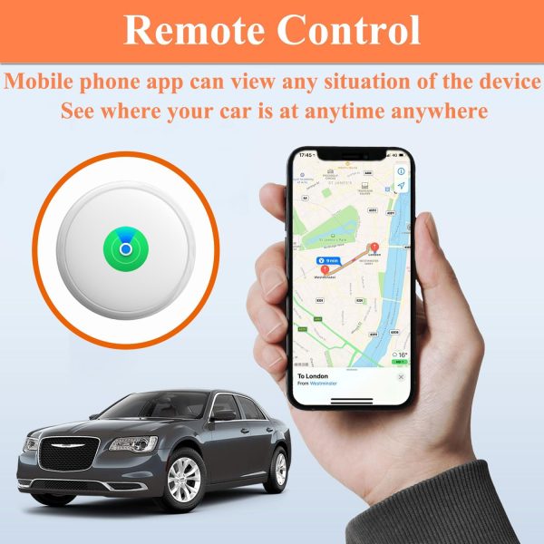 GPS Tracker for Vehicles Portable Car GPS Tracker Mini Magnetic GPS Device All US Coverage Accurate Positioning for Vehicles Elderly Kids Pets No SIM Card No Subscription Required - Image 2