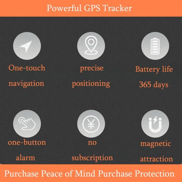 GPS Tracker for Vehicles Portable Car GPS Tracker Mini Magnetic GPS Device All US Coverage Accurate Positioning for Vehicles Elderly Kids Pets No SIM Card No Subscription Required - Image 5