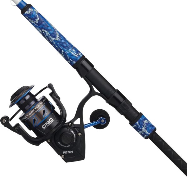 PENN Battle IV Spinning Reel and Fishing Rod Combo - Image 2